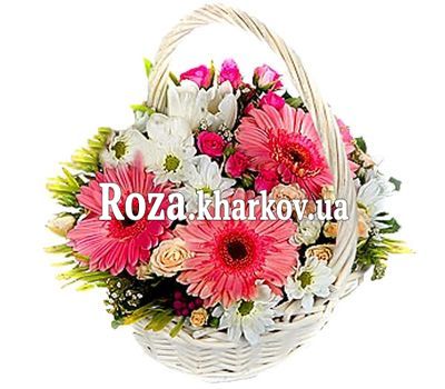 Кошик хризантем