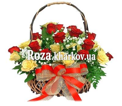 Корзина из роз Корзина из роз
