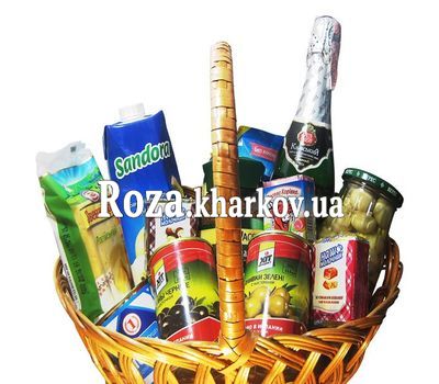 Basket of products for gift Basket of products for gift
