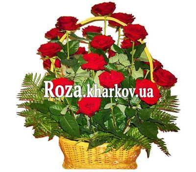 Basket of roses