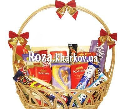 Подарочная шоколадная корзина