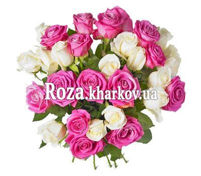 Розово-белый букет