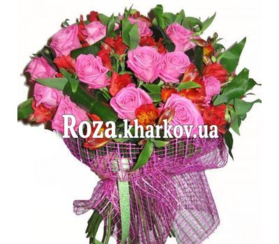 Bright bouquet of flowers