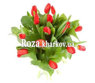 Яскравий букет із тюльпанів