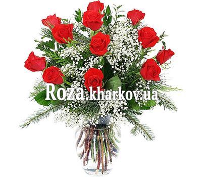 Winter bouquet of flowers