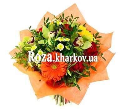 Сказочный букет с орхидеями