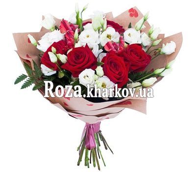 Stylish bouquet with eustomas Stylish bouquet with eustomas