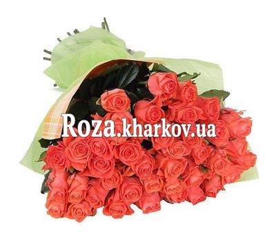 Букет оранжевых роз Букет оранжевых роз