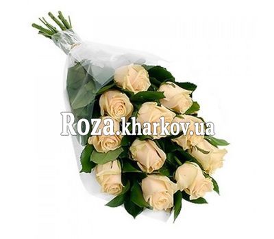 Букет кремовых роз